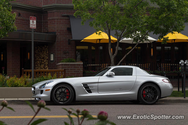 Mercedes SLS AMG spotted in Denver, Colorado