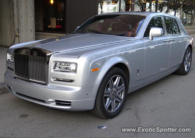 Rolls-Royce Phantom spotted in Quebec, Canada