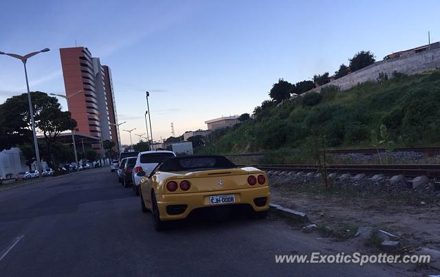 Ferrari 360 Modena spotted in Fortaleza, Brazil