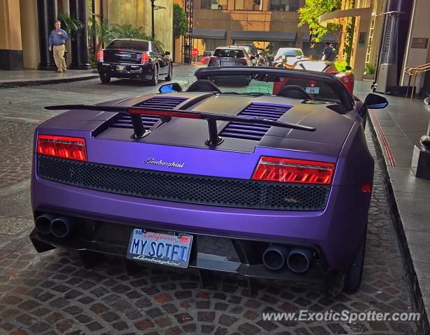 Lamborghini Gallardo spotted in Beverly Hills, California