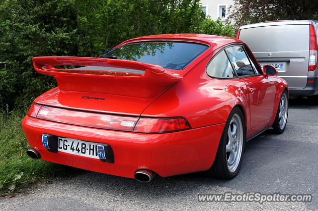 Porsche 911 spotted in Seyssel, France