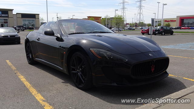 Maserati GranTurismo spotted in Québec, Canada