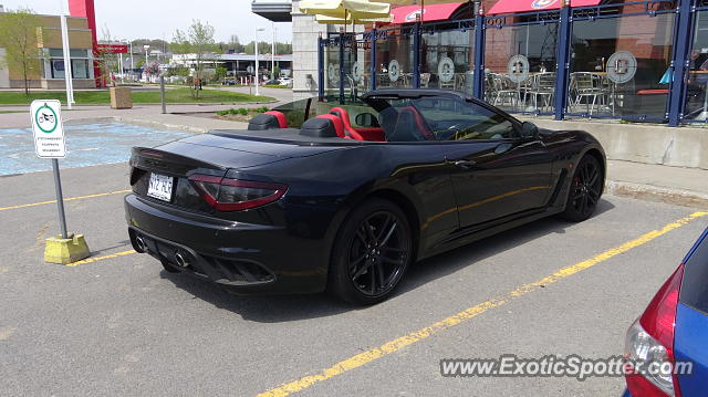 Maserati GranTurismo spotted in Québec, Canada