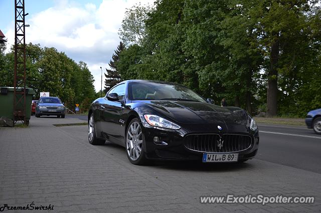 Maserati GranTurismo spotted in Luban, Poland