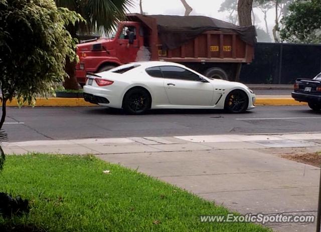 Maserati GranTurismo spotted in Lima, Peru