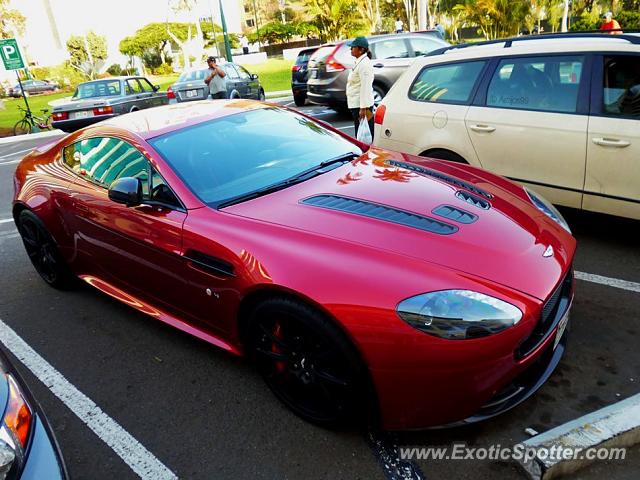 Aston Martin Vantage spotted in Lima, Peru