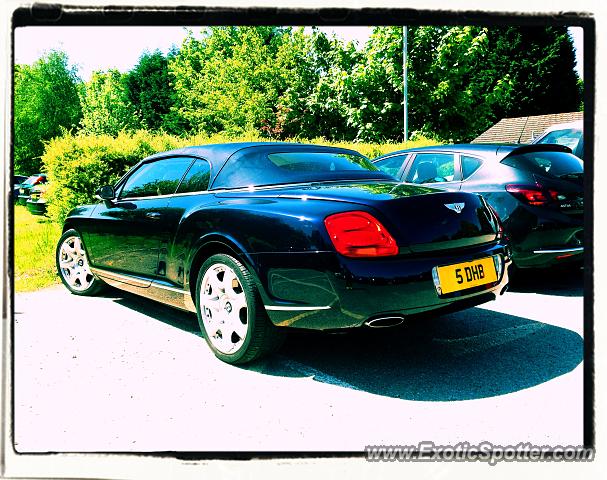 Bentley Continental spotted in Reading, United Kingdom