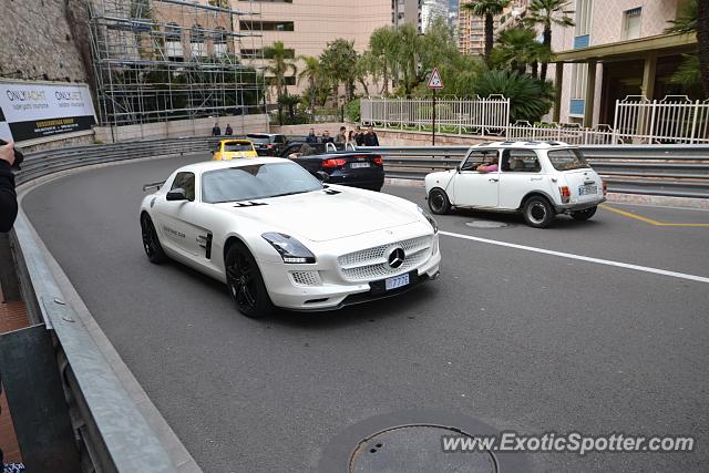 Mercedes SLS AMG spotted in Monte Carlo, Monaco