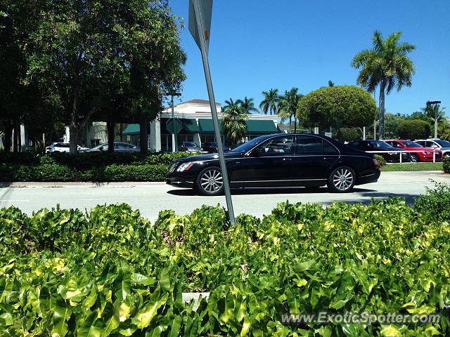 Mercedes Maybach spotted in Miami, Florida