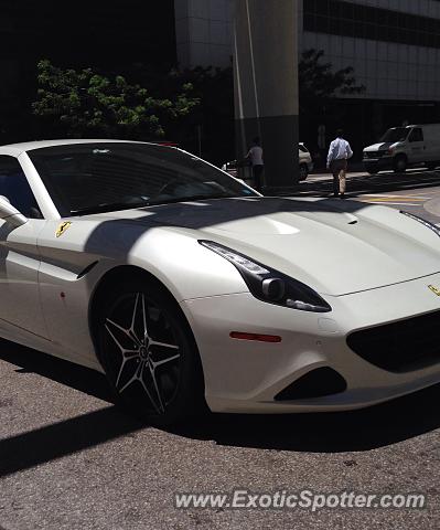 Ferrari California spotted in Miami, Florida