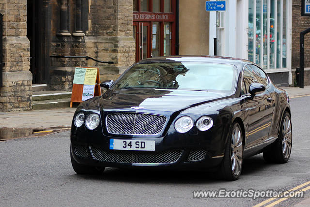 Bentley Continental spotted in Cambridge, United Kingdom