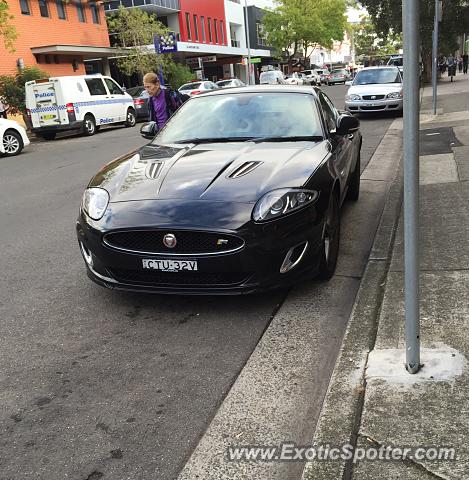 Jaguar XKR spotted in Sydney, Australia