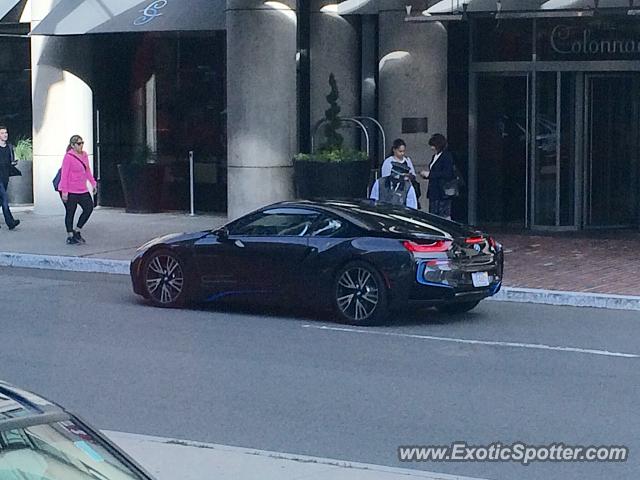 BMW I8 spotted in Boston, Massachusetts