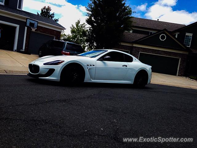 Maserati GranTurismo spotted in Parker, Colorado