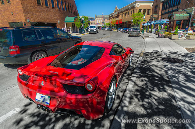 Ferrari 458 Italia spotted in Birmingham, Michigan