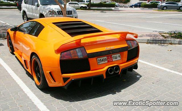 Lamborghini Murcielago spotted in Dubai, United Arab Emirates