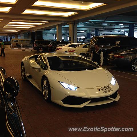 Lamborghini Huracan spotted in Dubai, United Arab Emirates