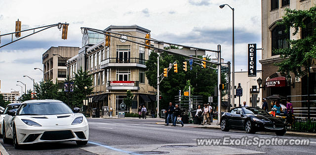 Lotus Evora spotted in Indianapolis, Indiana