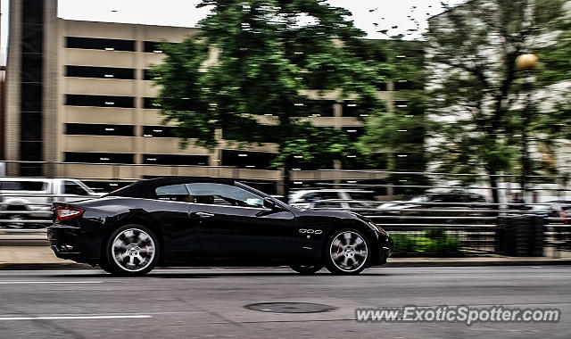 Maserati GranCabrio spotted in Indianapolis, Indiana