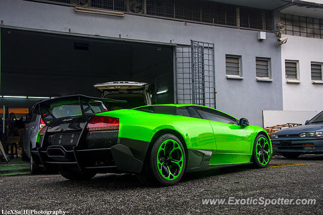 Lamborghini Murcielago spotted in Kuala Lumpur, Malaysia