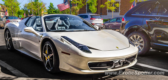 Ferrari 458 Italia spotted in Birmingham, Michigan