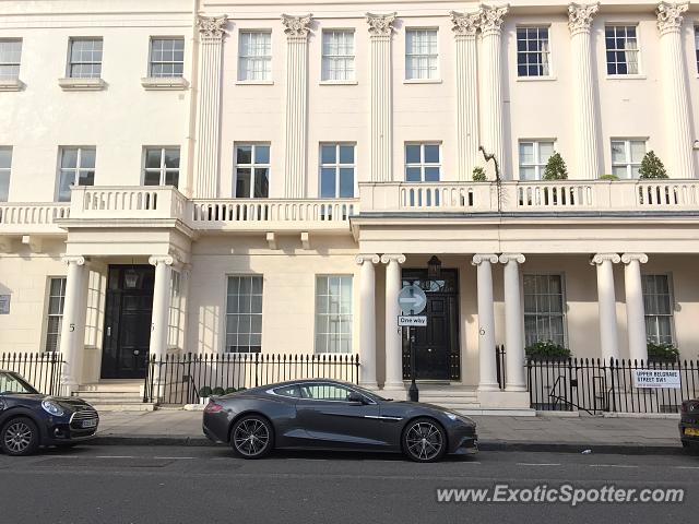 Aston Martin Vanquish spotted in London, United Kingdom