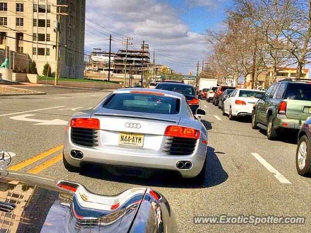 Audi R8 spotted in Edgewater, New Jersey