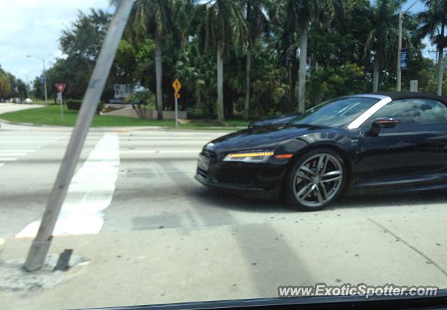 Audi R8 spotted in Miami, Florida