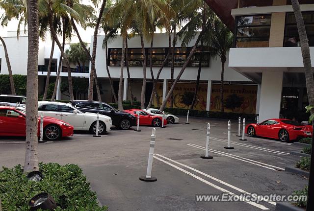 Ferrari 458 Italia spotted in Bal Harbour, Florida