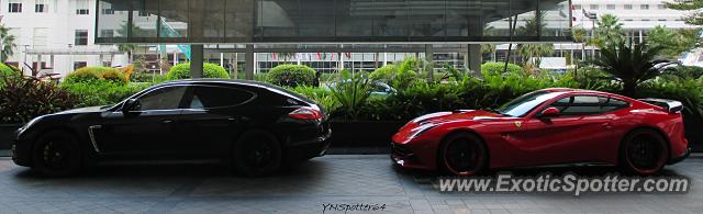 Ferrari F12 spotted in Jakarta, Indonesia