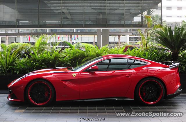 Ferrari F12 spotted in Jakarta, Indonesia