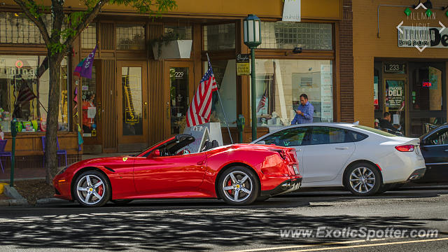 Ferrari California spotted in Birmingham, Michigan