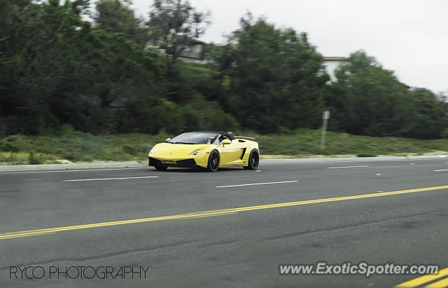 Lamborghini Gallardo spotted in Newport Beach, California