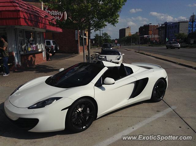 Mclaren MP4-12C spotted in Birmingham, Michigan