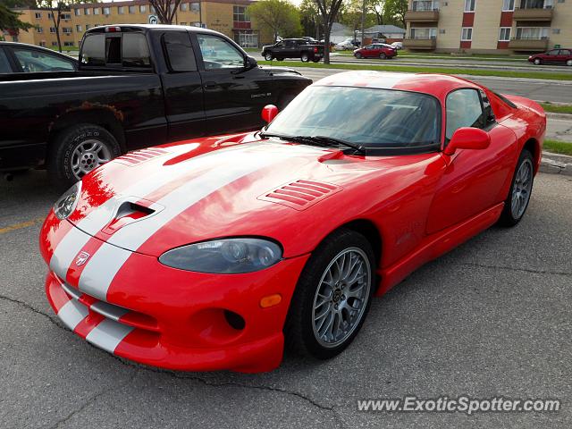 Dodge Viper spotted in Winnipeg, Canada