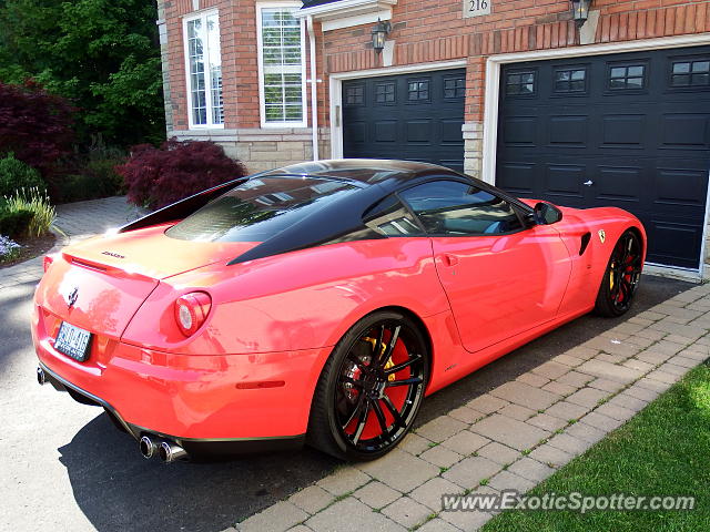 Ferrari 599GTB spotted in Toronto, Canada