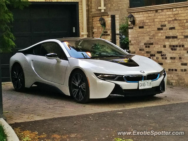 BMW I8 spotted in Toronto, ON, Canada