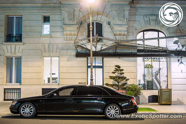 Mercedes Maybach spotted in Paris, France