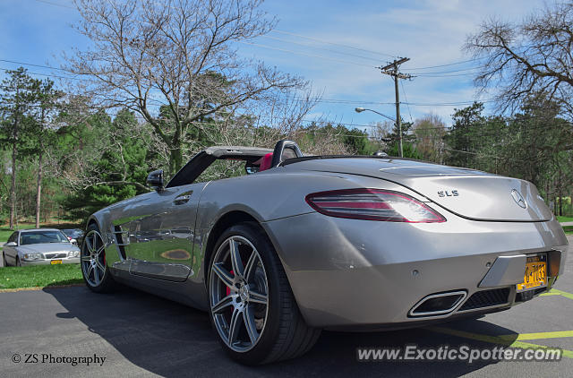 Mercedes SLS AMG spotted in Pittsford, New York