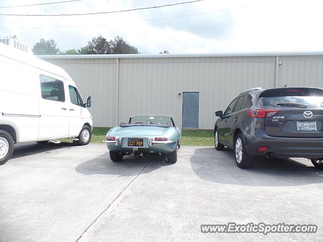 Jaguar E-Type spotted in Chattanooga, Tennessee