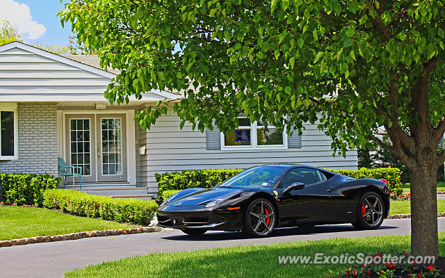 Ferrari 458 Italia spotted in Deal, New Jersey