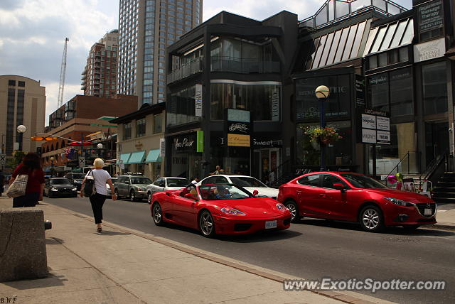 Ferrari 360 Modena spotted in Toronto, Canada