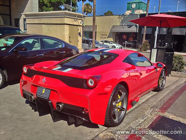 Ferrari 458 Italia spotted in Beverly Hills, California