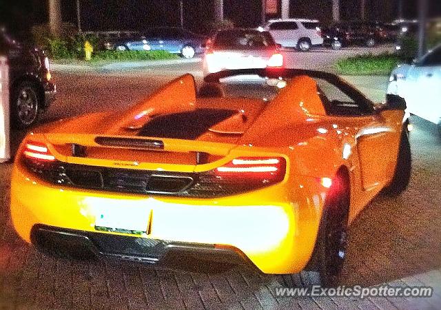 Mclaren MP4-12C spotted in Naples, Florida