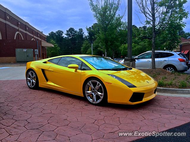 Lamborghini Gallardo spotted in Alpharetta, Georgia