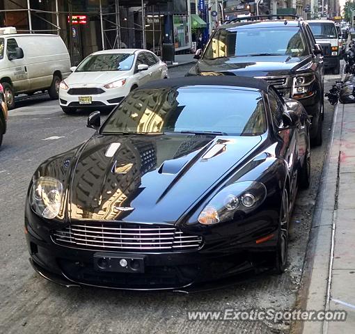 Aston Martin DBS spotted in Manhattan, New York