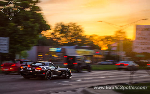 Dodge Viper spotted in Birmingham, Michigan