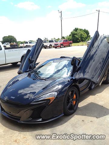 Mclaren 650S spotted in Fredericksburg, Texas