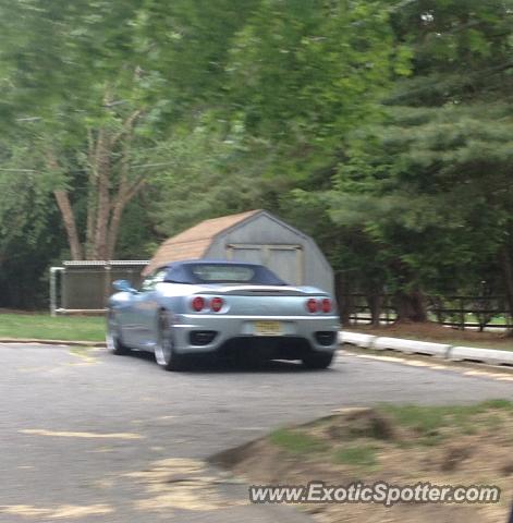 Ferrari 360 Modena spotted in Jackson, New Jersey