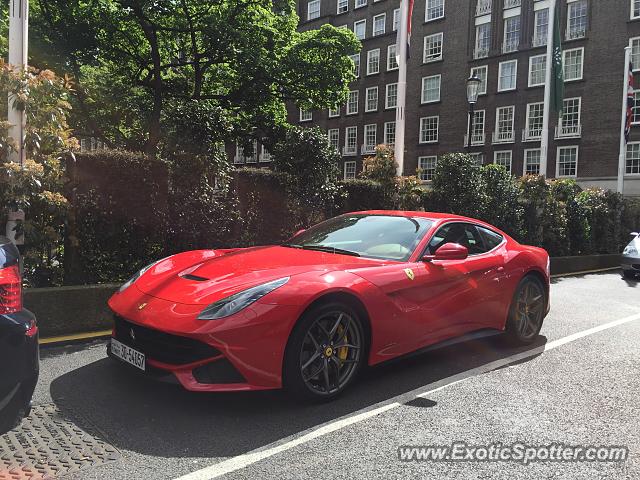 Ferrari F12 spotted in London, United Kingdom